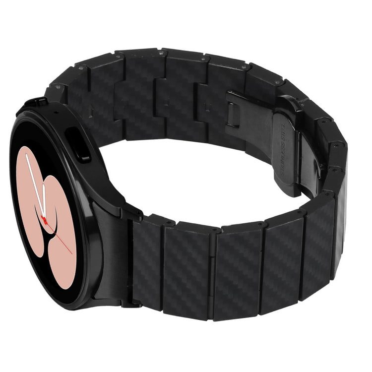 Helt Vildt Flot Metal Universal Rem passer til Samsung Smartwatch - Sort#serie_066