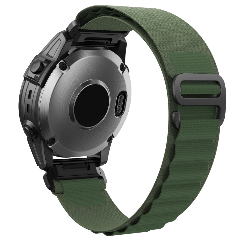 Vildt Rart Nylon Universal Rem passer til Smartwatch - Grøn#serie_4