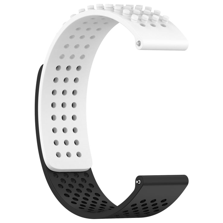 Flot Silikone Universal Rem passer til Smartwatch - Hvid#serie_2
