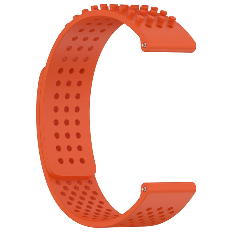 Flot Silikone Universal Rem passer til Smartwatch - Orange#serie_4