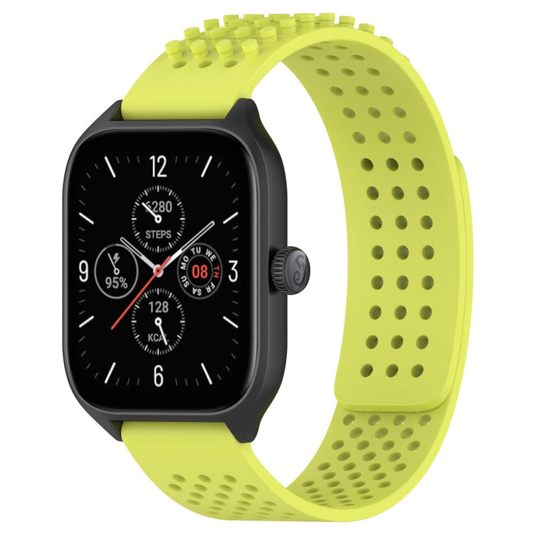 Flot Silikone Universal Rem passer til Smartwatch - Grøn#serie_13