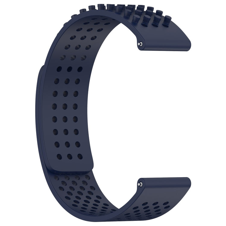Flot Silikone Universal Rem passer til Smartwatch - Blå#serie_14