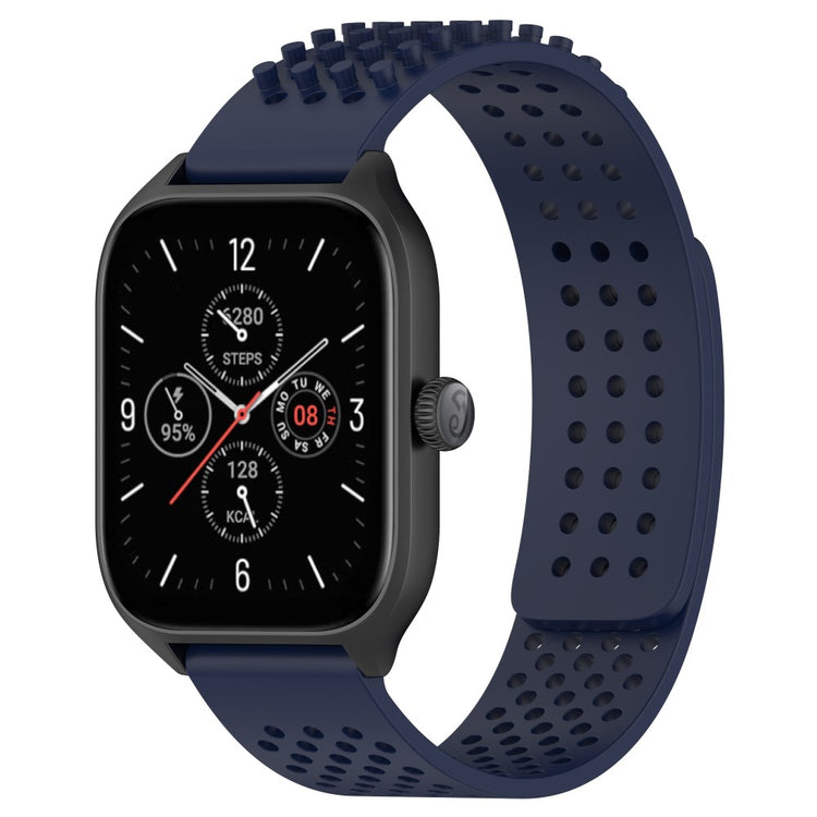 Flot Silikone Universal Rem passer til Smartwatch - Blå#serie_14