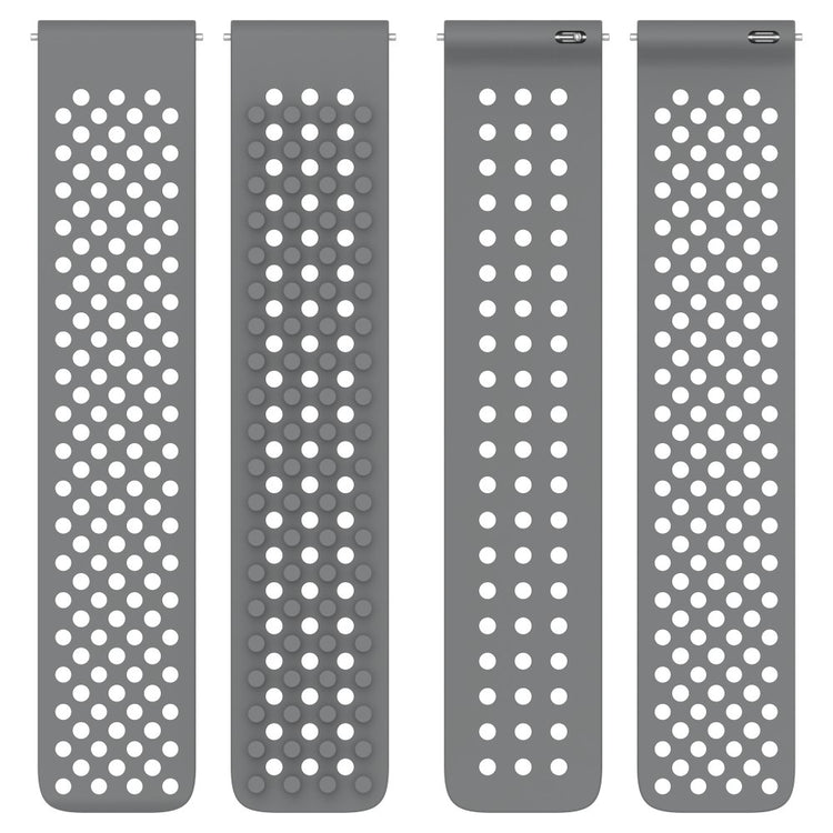 Flot Silikone Universal Rem passer til Smartwatch - Blå#serie_14