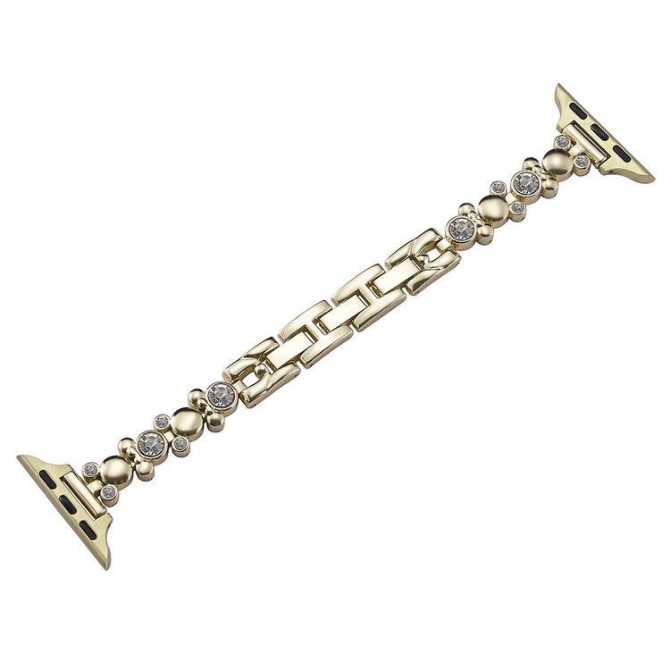 Godt Rhinsten Universal Rem passer til Apple Smartwatch - Guld#serie_2