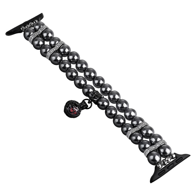 Mega Holdbart Silikone Universal Rem passer til Apple Smartwatch - Sølv#serie_1