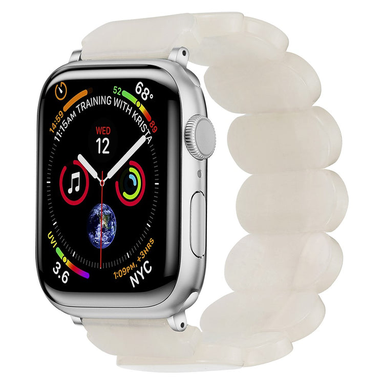 Watch Band Apple Watch Ultra 2 Ultra 49mm / 45mm / 44mm / 42mm Elastic Resin Strap - Light Pink#serie_16