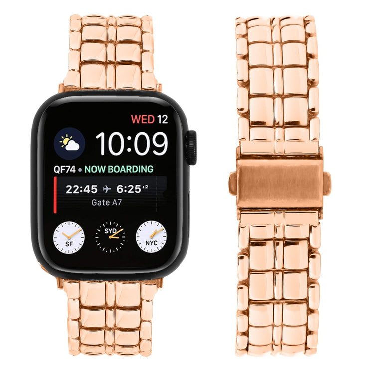 Vildt Skøn Metal Universal Rem passer til Apple Smartwatch - Pink#serie_3
