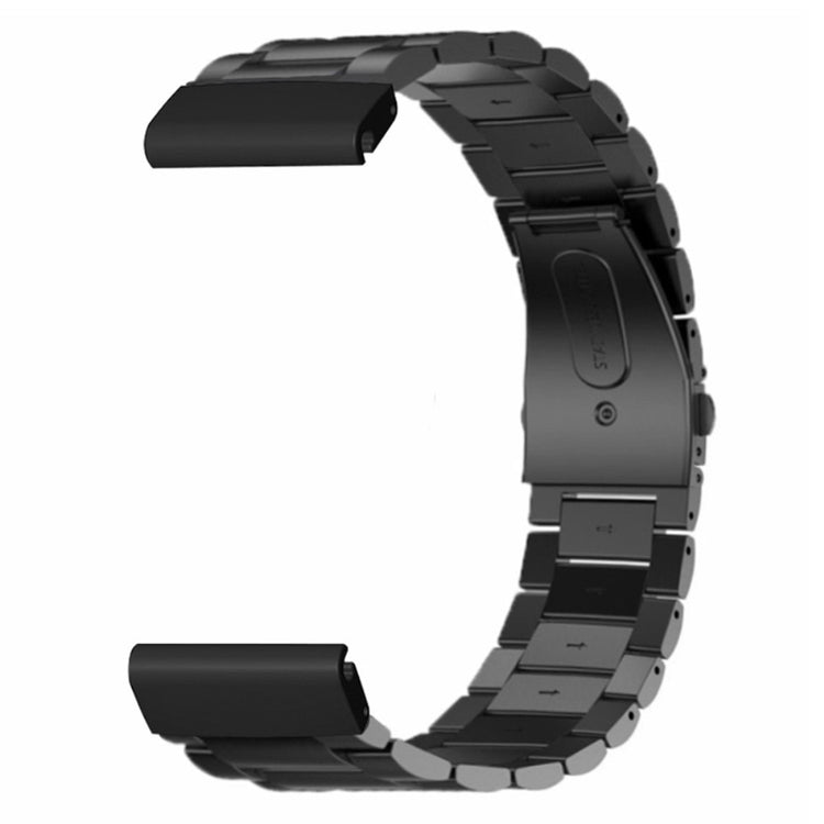 Super Elegant Metal Universal Rem passer til Smartwatch - Sort#serie_2