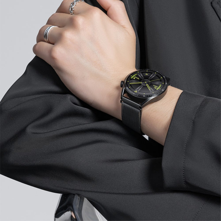 Meget Pænt Metal Universal Rem passer til Smartwatch - Guld#serie_4