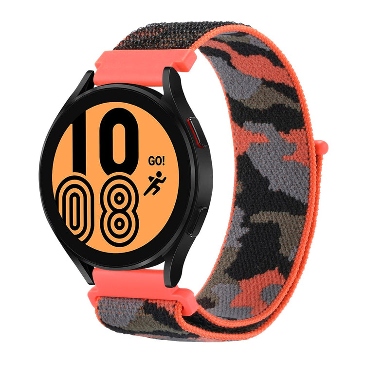 Rigtigt Godt Nylon Universal Rem passer til Smartwatch - Orange#serie_2