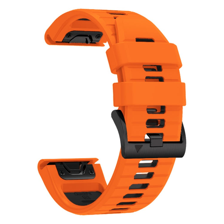 Godt Silikone Universal Rem passer til Smartwatch - Orange#serie_4