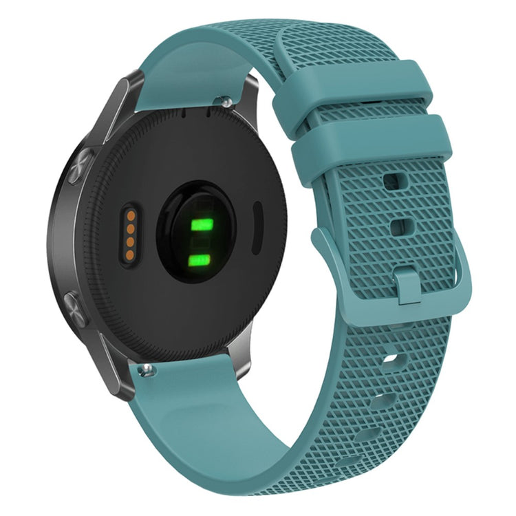 Meget Sejt Silikone Universal Rem passer til Garmin Smartwatch - Grøn#serie_9