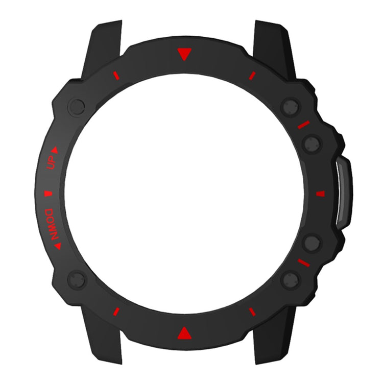 Huami Amazfit Falcon Watch Case Anti-drop Hard Watch Frame Protective Shell - Black+Red#serie_2