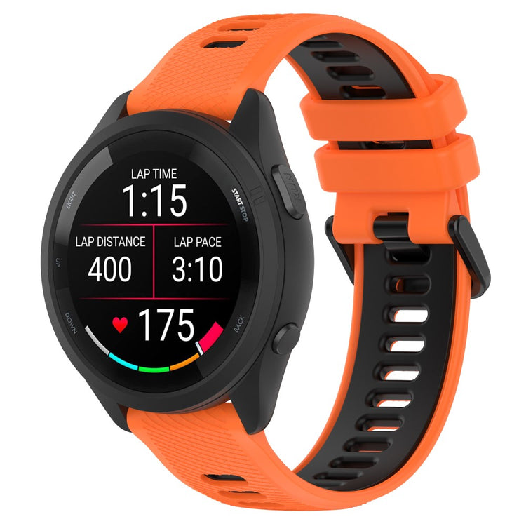 Super Fed Silikone Universal Rem passer til Smartwatch - Orange#serie_1