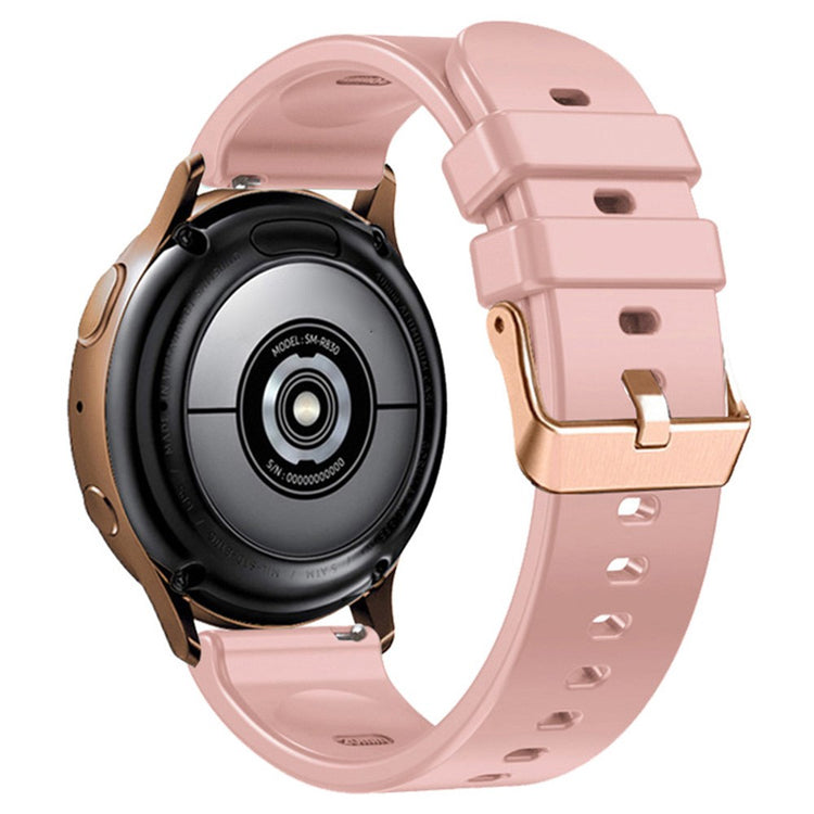 Meget Kønt Silikone Universal Rem passer til Smartwatch - Pink#serie_3