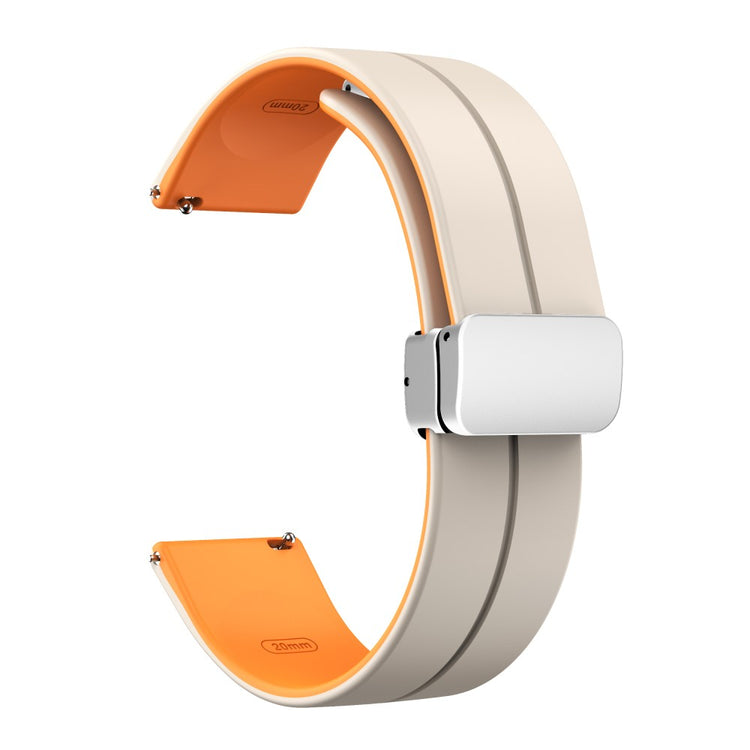 Udsøgt Silikone Universal Rem passer til Smartwatch - Orange#serie_12