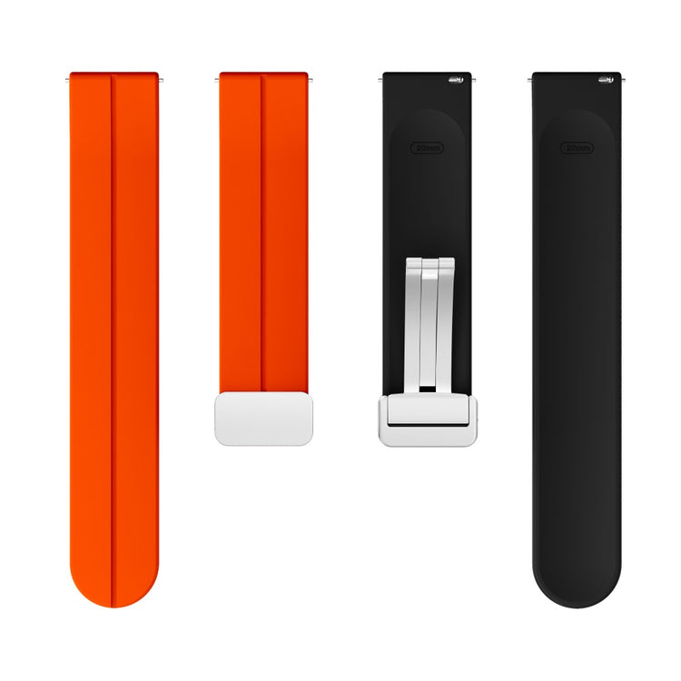 Udsøgt Silikone Universal Rem passer til Smartwatch - Orange#serie_3