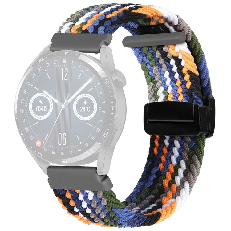 Stilren Nylon Universal Rem passer til Smartwatch - Flerfarvet#serie_10