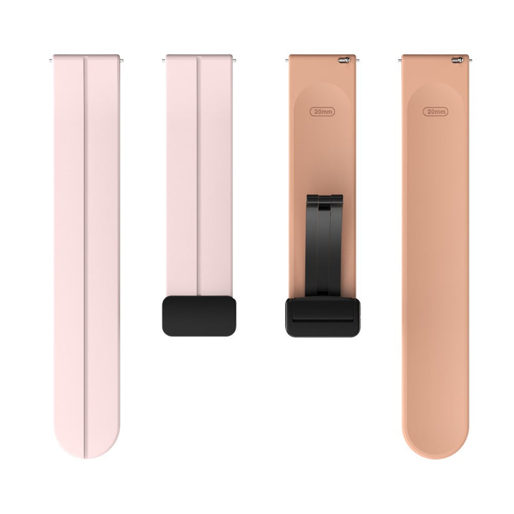 Helt Vildt Kønt Silikone Universal Rem passer til Smartwatch - Pink#serie_5