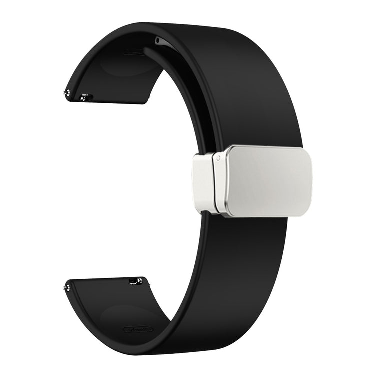 Vildt Sejt Silikone Universal Rem passer til Smartwatch - Sort#serie_2