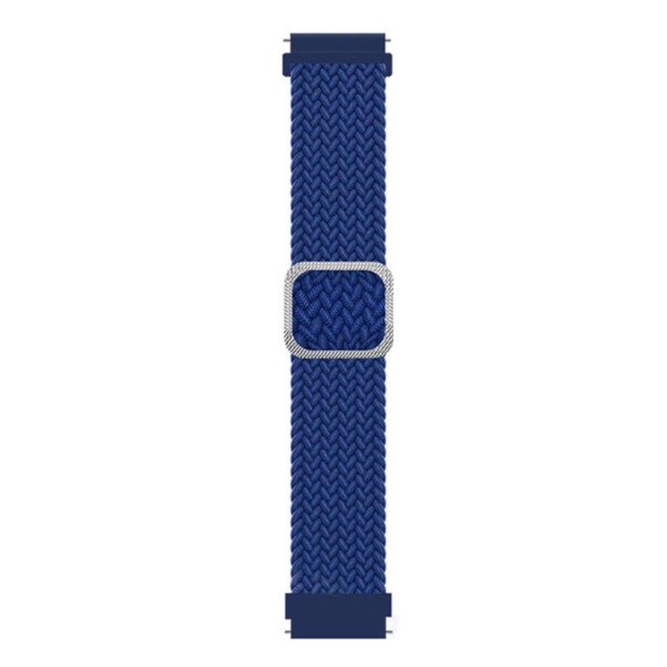 Stilfuld Nylon Universal Rem passer til Smartwatch - Blå#serie_6