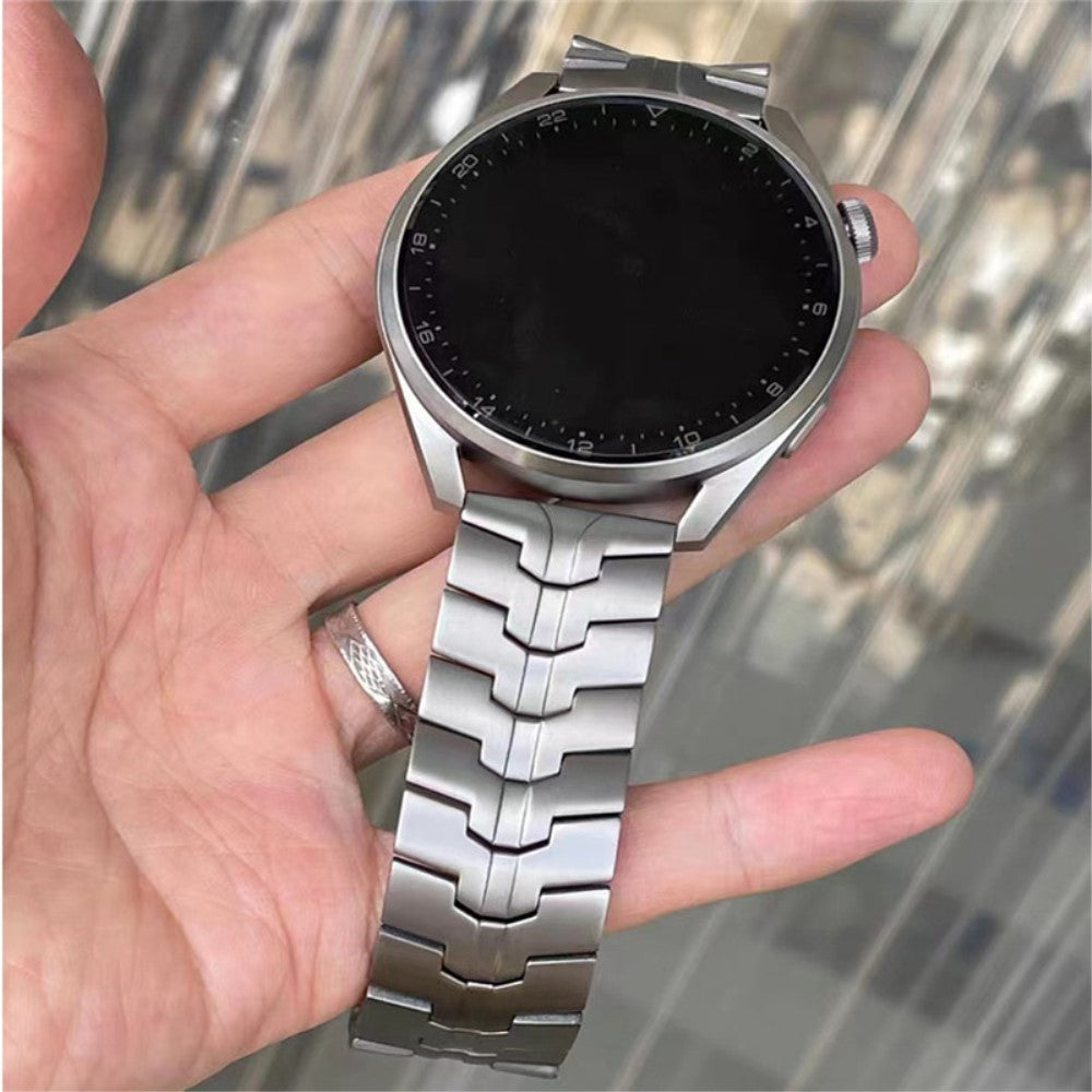 Mega Nydelig Metal Universal Rem passer til Smartwatch - Sort#serie_2