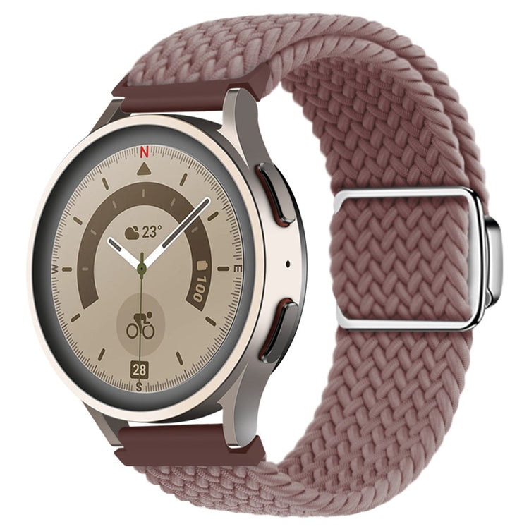 Vildt Godt Metal Og Nylon Universal Rem passer til Smartwatch - Lilla#serie_14