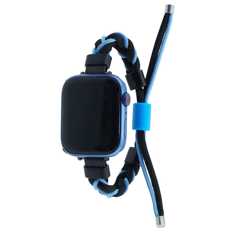 Meget Fed Nylon Universal Rem passer til Apple Smartwatch - Blå#serie_7