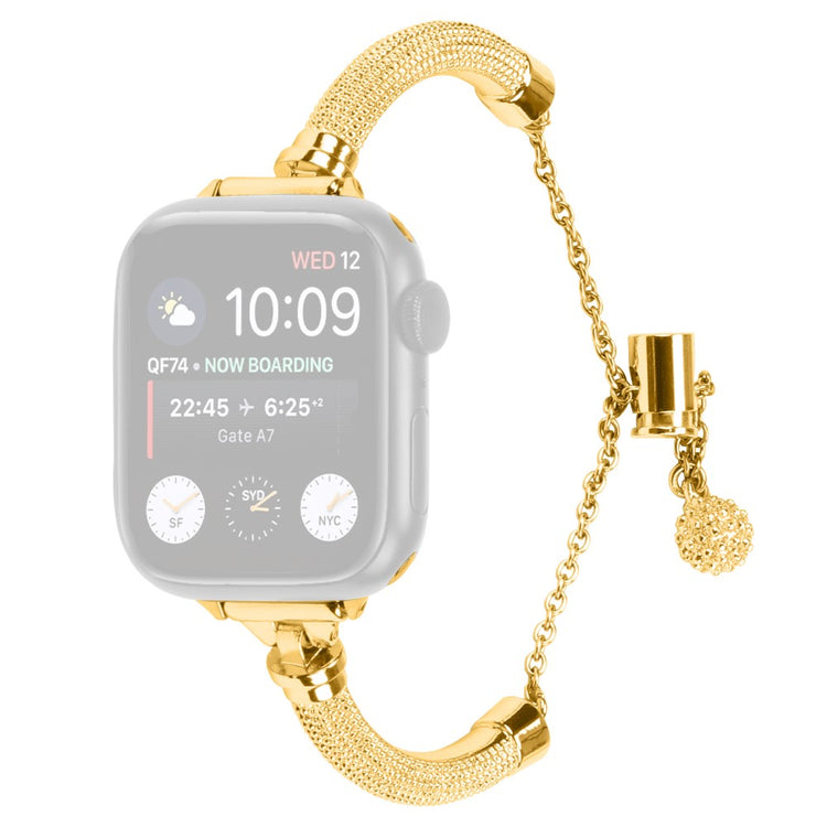 Rigtigt Fantastisk Metal Universal Rem passer til Apple Smartwatch - Guld#serie_2