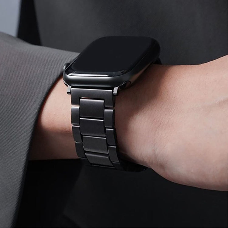 Flot Metal Universal Rem passer til Apple Smartwatch - Sølv#serie_2