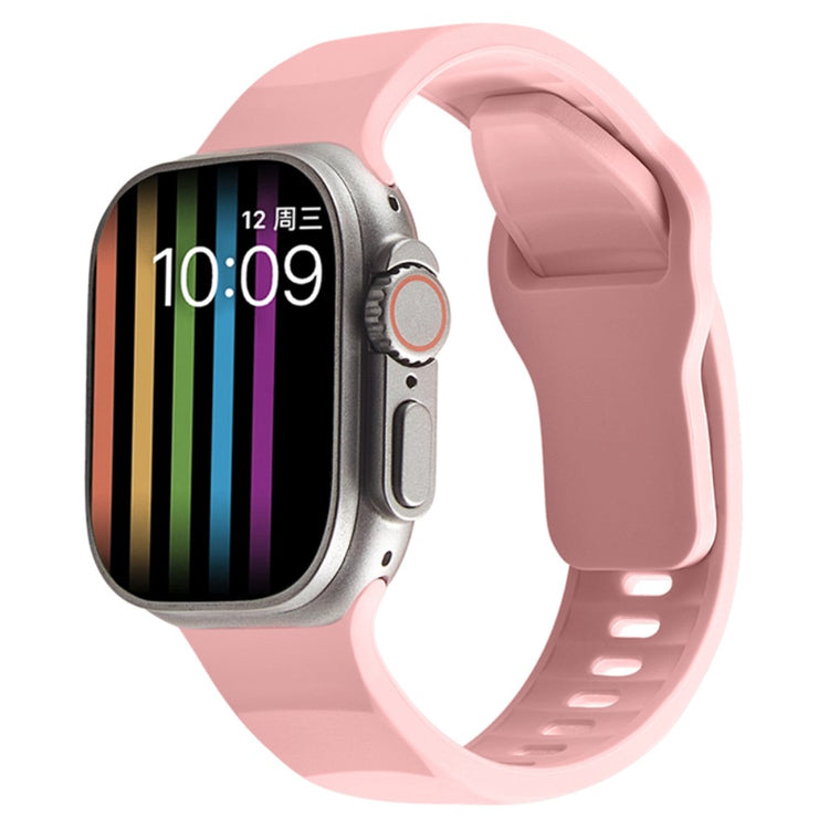 Mega Elegant Silikone Universal Rem passer til Apple Smartwatch - Pink#serie_5