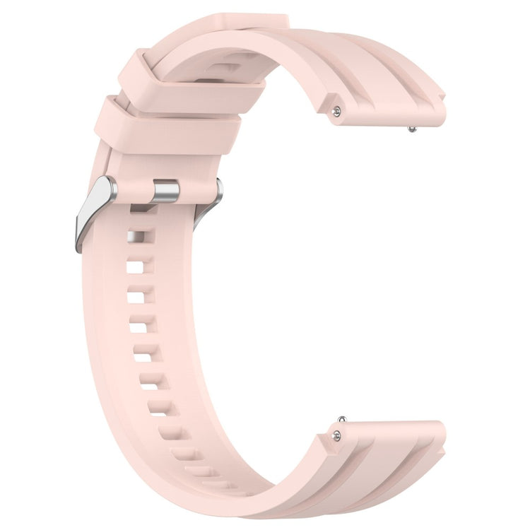 Meget Nydelig Silikone Universal Rem passer til Smartwatch - Pink#serie_9