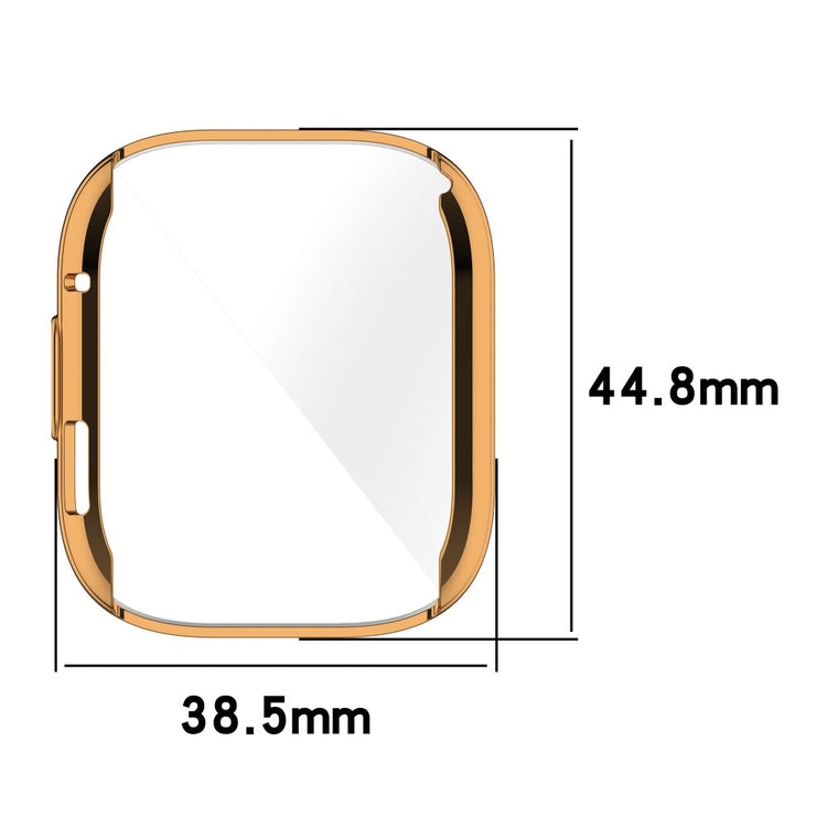 Mega Flot Silikone Cover passer til Xiaomi Redmi Watch 3 / Xiaomi Mi Watch Lite 3 - Guld#serie_5