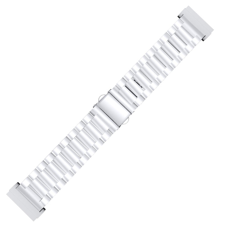 Sejt Metal Universal Rem passer til Fitbit Versa 4 / Fitbit Sense 2 - Sølv#serie_106