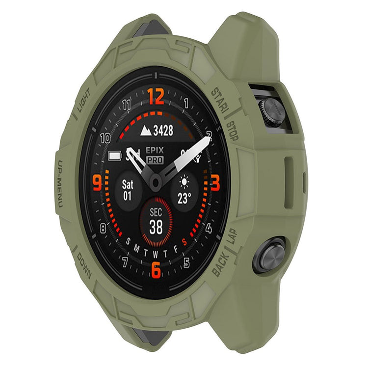 HAT PRINCE Garmin Fenix 7S / 7S Pro / Epix Pro (Gen 2) 42mm hollow cover - Green#serie_3