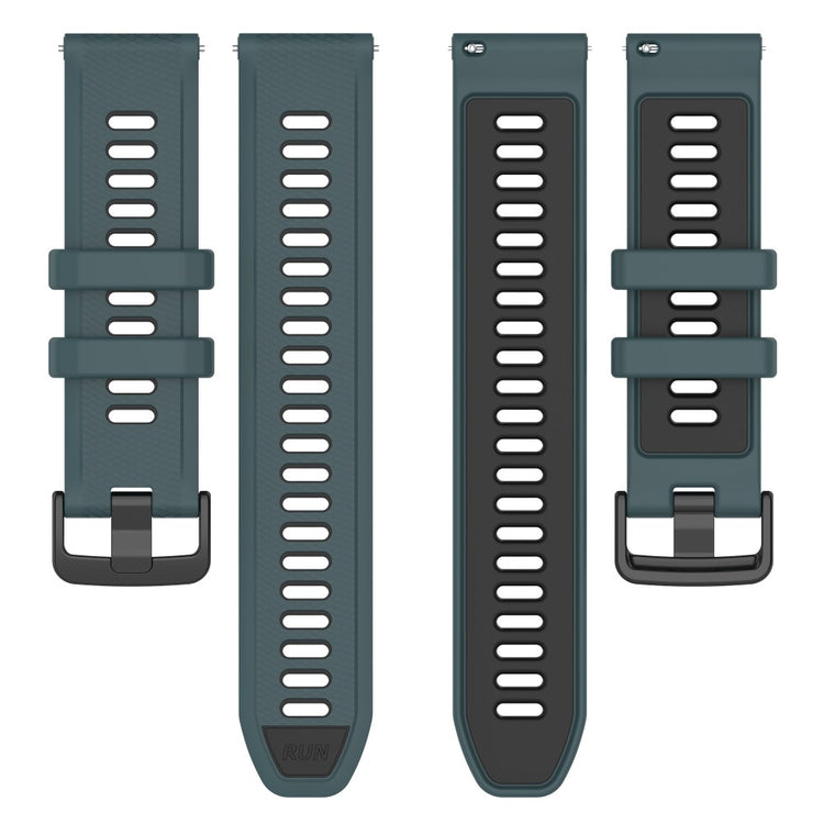 Super Nydelig Silikone Rem passer til Garmin Forerunner 265 - Grøn#serie_4