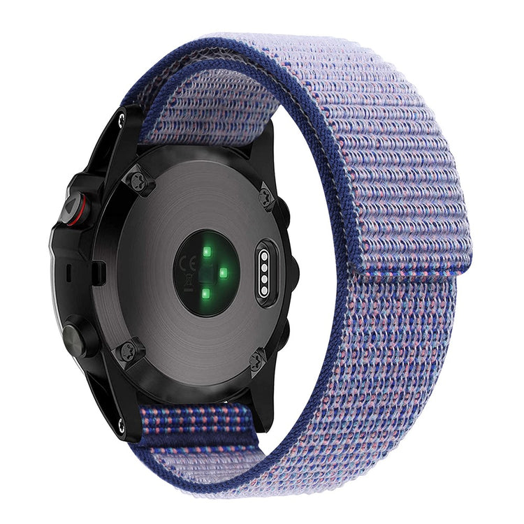 Vildt Sejt Nylon Universal Rem passer til Smartwatch - Lilla#serie_2