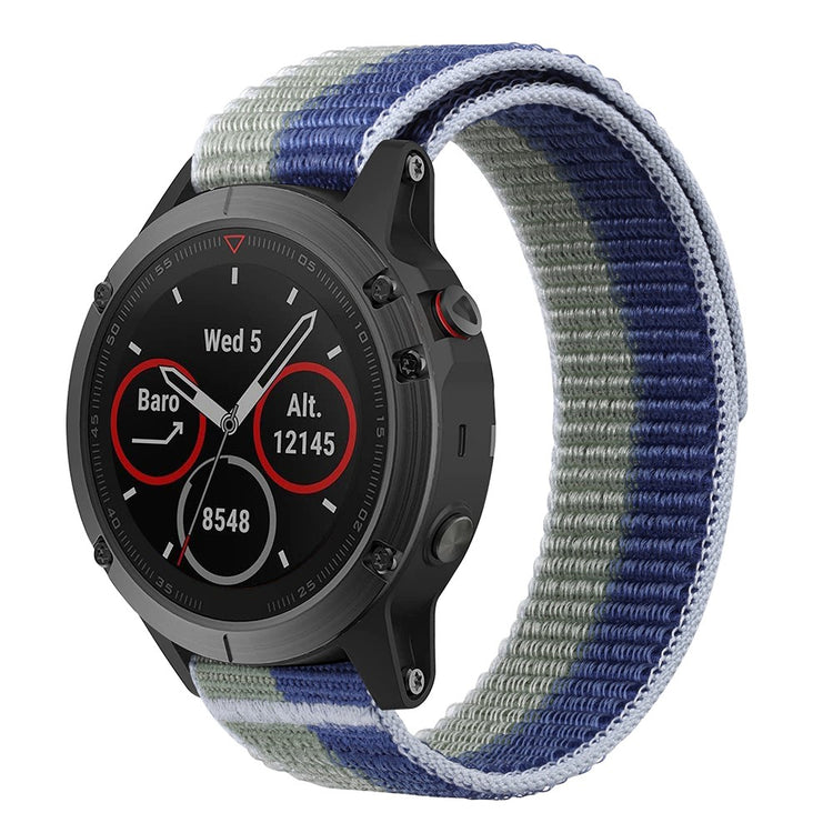 Vildt Sejt Nylon Universal Rem passer til Smartwatch - Flerfarvet#serie_3