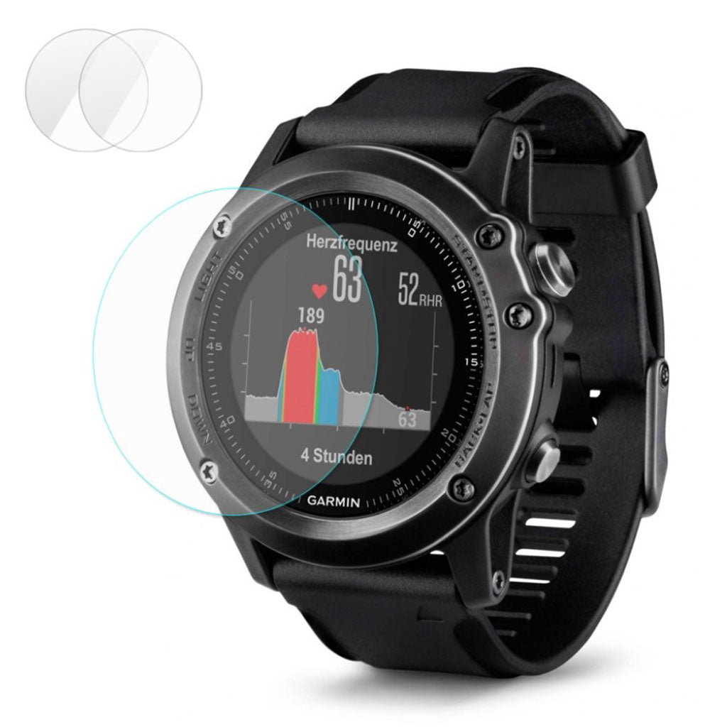 Garmin Fenix 3 Hærdet Glas  0.2mm Skærmbeskytter - Gennemsigtig#serie_014
