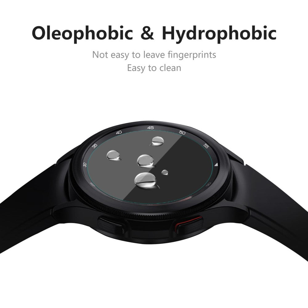 2stk Samsung Galaxy Watch 4 Classic (46mm) Plastik Skærmbeskytter - Gennemsigtig#serie_582