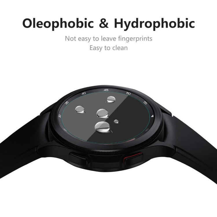 2stk Samsung Galaxy Watch 4 Classic (46mm) Plastik Skærmbeskytter - Gennemsigtig#serie_582