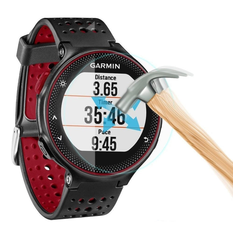 Garmin Forerunner 235 Hærdet Glas Skærmbeskytter - Gennemsigtig#serie_034