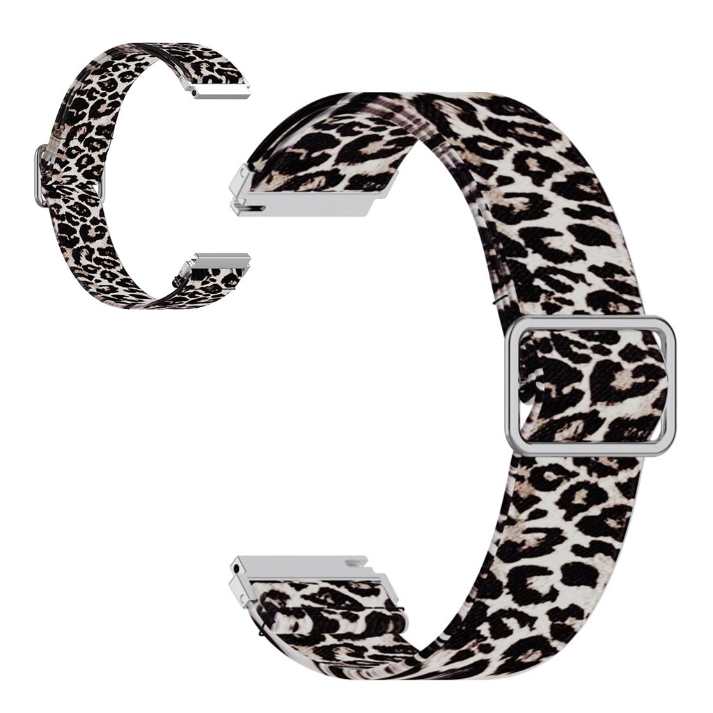 20mm Universal pattern printing nylon watch band - Leopard Print#serie_1