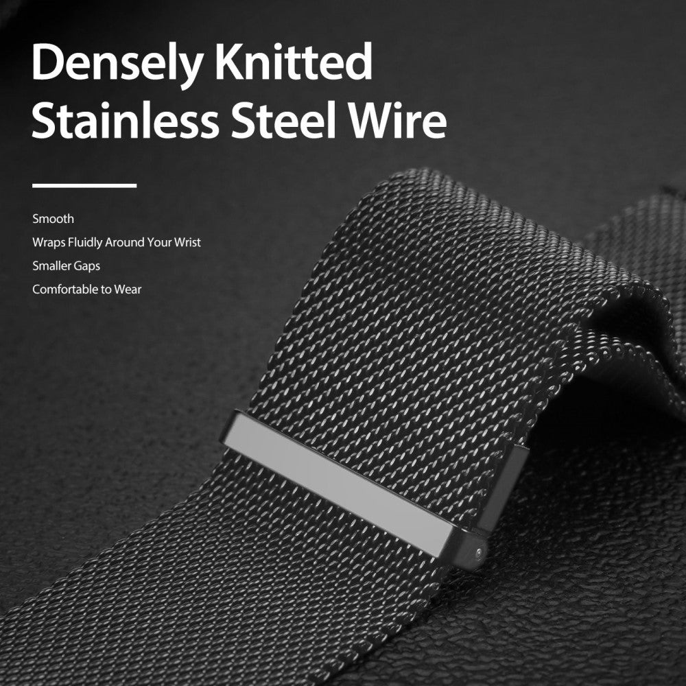 Vildt fint Universal Apple Metal Urrem - Sølv#serie_3