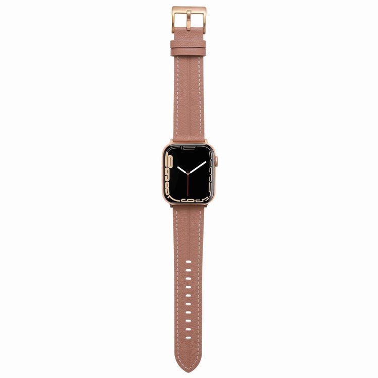 Stilren Universal Apple Ægte læder Rem - Pink#serie_6