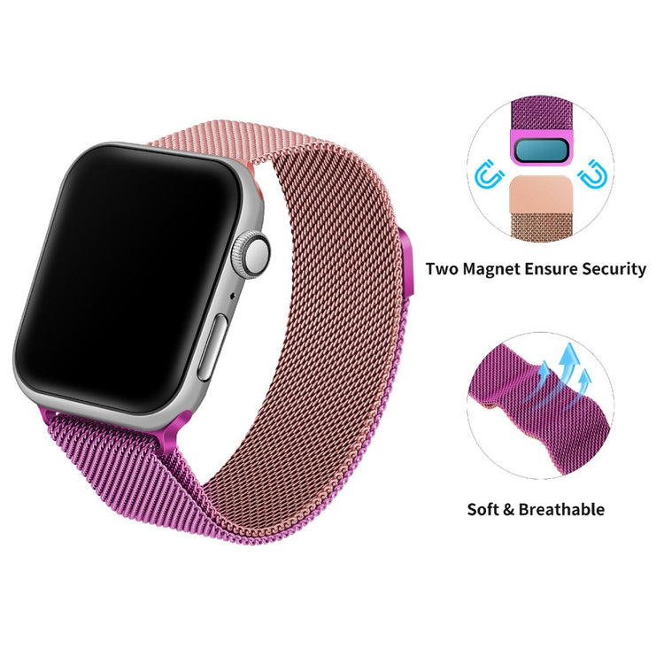 Vildt cool Universal Apple Metal Rem - Pink#serie_5