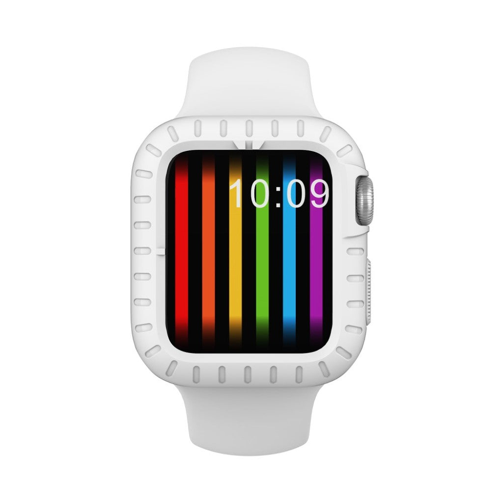 Mega Godt Apple Watch Series 5 40mm / Apple Watch 40mm Silikone Cover - Hvid#serie_2