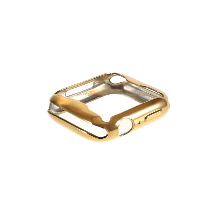 Universal Apple  Silikone og Glas Bumper  - Guld#serie_3