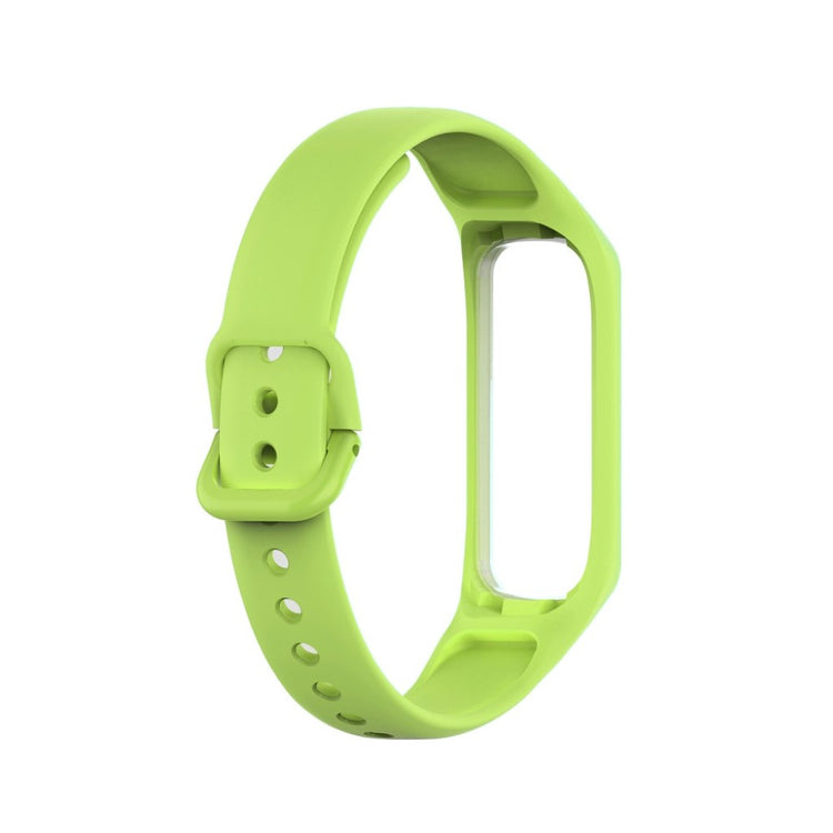 Vildt flot Samsung Gear Fit2 Silikone Rem - Grøn#serie_10